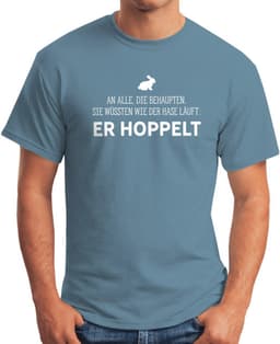 Grappig Mannen T-Shirt met Leuke Tekst — thumbnail 4