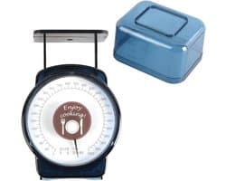 Mechanische keukenweegschaal 1KG capaciteit, voedselweegschaal voor thuisgebruik Precieze meting Gemakkelijk af te lezen wijzerplaat Handmatig ontwerp voor koken en bakken