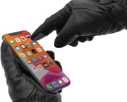 Handschoenen tactiel te maken, zwart, eenheidsmaat (10 stuks) uniseks, Zwart, Eén maat — thumbnail 1