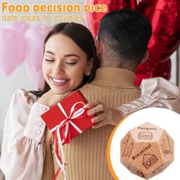 Dobbelspel Koppels - Date Night Spel - Romantische Avonden - Houten Materiaal - 3x3x3 cm - Niet gespecificeerd — thumbnail 5