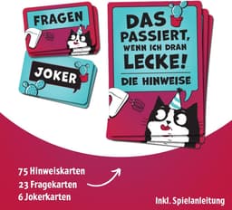 Party Rate Spiel - Absurd Spel - Feestavond Entertainment - Verrassende Vragen - 13 x 41 x 192 cm - Multicolor — thumbnail 4