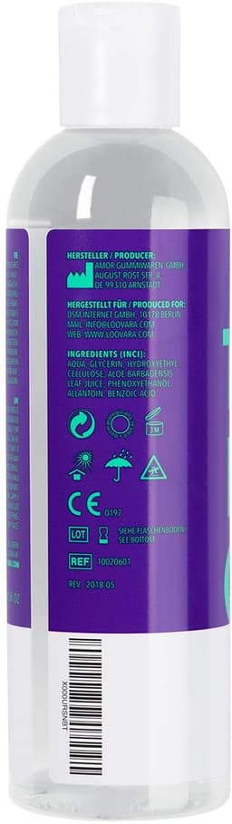 Loovara Intimate - Two In One - Glijmiddel Waterbasis - Glijmiddel en Massage in 1 - Glijmiddel Aloe Vera - 250 ml — thumbnail 5