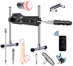 HOB Sex Machine - incl. Toys - Fuck Machine - Met App en Afstandbediening - In Hoogte Verstelbaar - Stotende Dildo - Voor Mannen en Vrouwen - Neukmachine — thumbnail 1