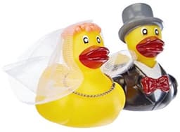 Mr en Mrs Duck Geschenkdoos Set voor Bruid en Bruidegom — thumbnail 2