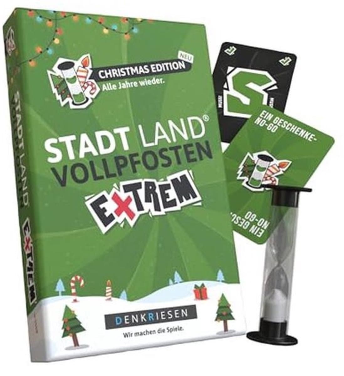 Extreem Stad Land Volpfosten - Kersteditie - Woordspel voor Feestdagen — afbeelding 1