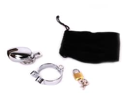 Kiotos - Penis kooi met slot - RVS Chastity Cage - Kuisheidskooi met Slot — thumbnail 3