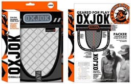Oxjok Packer - Cargo Quilt Slider Jock - Quilted Jockstrap - White Snow S — thumbnail 3