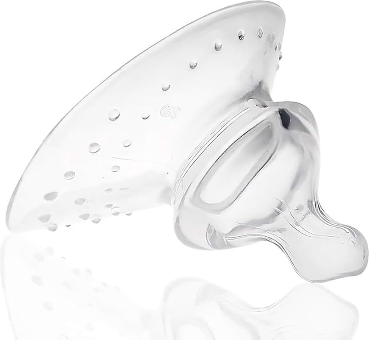 Siliconen Borstvoeding Tepelschild - Siliconen Borstvoeding Nipple Shield - Comfortabel en Pijnloos Borstvoeding Geven - Handsfree Borstvoedingservaring - Zacht Silicone met Verlengde Tepel — afbeelding 1