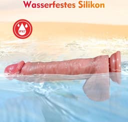 Lzwintrading Dildo met Zuignap - 7 Stoot & Vibratiestanden - Afstandsbediening & Warmte Functie - Dildo Anaal XXL - Dildo Vibrator Realistisch Siliconen - Dildo Vibrator voor Vrouwen - Sex Toys voor Vrouwen Koppels — thumbnail 8