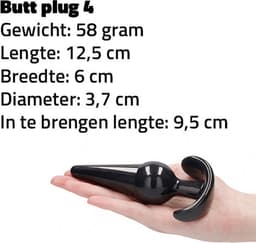Erovibes Buttplug Set – 4 Stuks – Anaal Plugs in Oplopende Maten – Voor Beginners & Gevorderden – Huidvriendelijk & Comfortabel — thumbnail 4