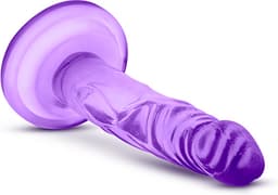 Blush Naturally Yours 5 inch Mini Cock Dildo - Paars - 14.5 cm — thumbnail 5