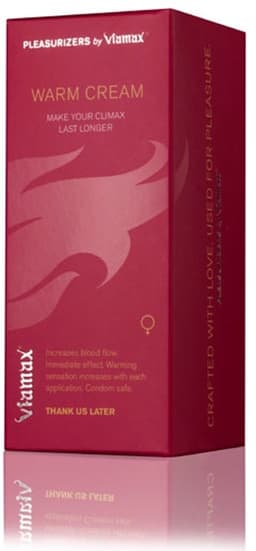 Viamax Warm Cream - 50 ml - Stimulerend Middel — thumbnail 5