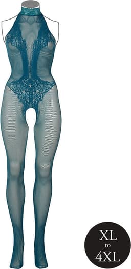 Visnet en Kant Bodystocking - Koninginneformaat — thumbnail 14