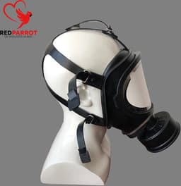 BDSM Gasmasker inclusief filter - Seks masker - One size - Kunststof - Verstelbaar — thumbnail 3