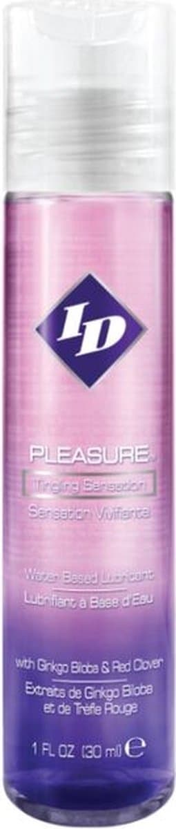 ID Pleasure - Glijmiddel op Waterbasis - Met tintelend gevoel - 30 ml — thumbnail 2