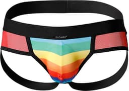 Cut4Men - Jockstrap Herenslip - Rainbow - Maat M — thumbnail 3