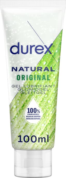 Durex Glijmiddel Natural - 100% natuurlijk - 100 ml x4 — thumbnail 2