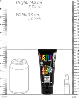 Extra dik glijmiddel - Regenboog - 3.4 fl oz / 100 ml — thumbnail 6