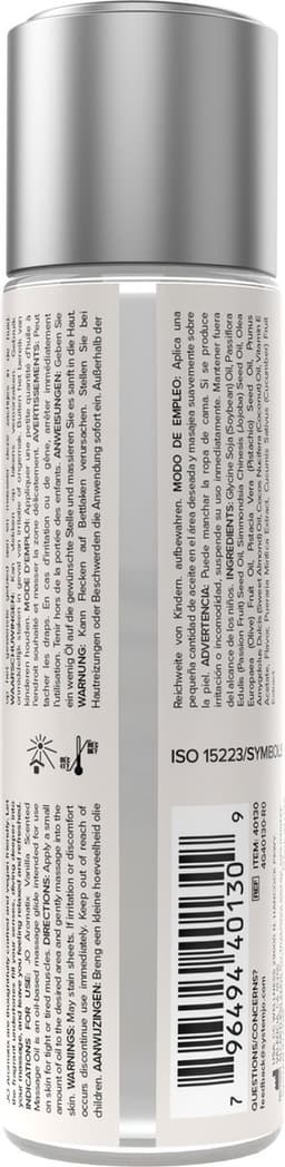 System JO - Aromatix Geur Massageolie Vanille -120 ml — thumbnail 2
