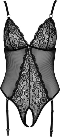 Kruisloos Body - Zwart — thumbnail 3