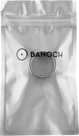 Banoch - Glansring Thick Ø 28 mm - brede metalen eikelring - cockring — thumbnail 7