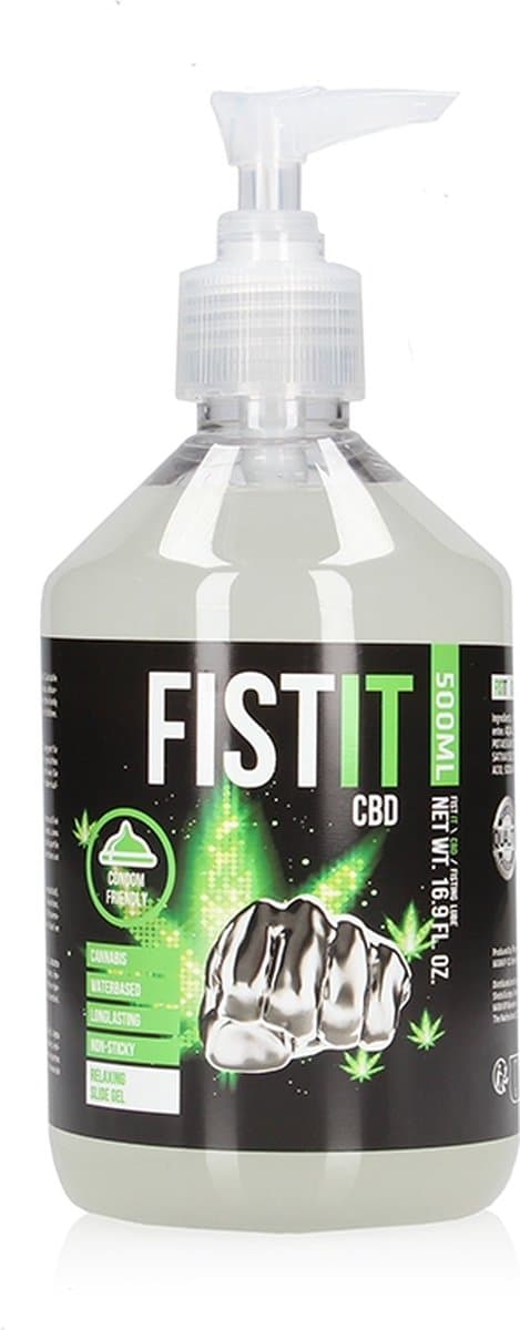 Shots - Fist It PHA330 - CBD Glijmiddel - 17 fl oz / 500 ml- Pump — afbeelding 1