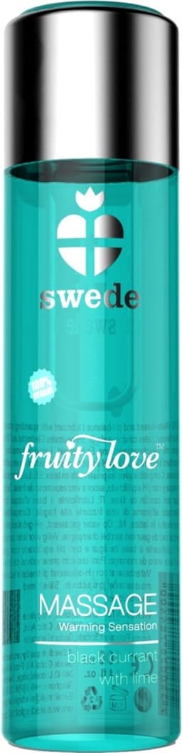 Swede - Fruity Love Massage Zwarte Bes met Limoen 60 ml — thumbnail 4