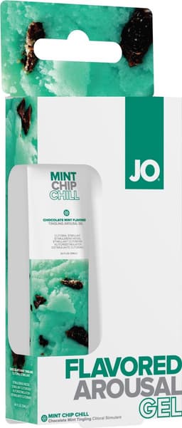 System JO - Flavored Arousal Gel Mint Chip Chill 10 ml — thumbnail 3