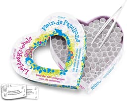 Tease & Please Hart Vol Liefdeskriebels - Wit - pril verliefde - uitdagingen — thumbnail 1