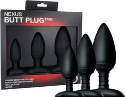 Nexus Butt Plug Trio Set - Anale Starter Set - 3 stuks — thumbnail 4