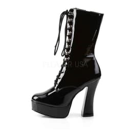 Pleaser - ELECTRA-1020 Plateau Laarzen - US 9 - 39 Shoes - Zwart — thumbnail 3