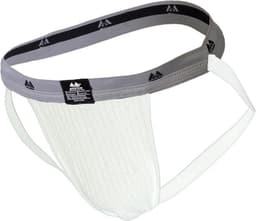 MM Sports The Original Swimmer/Jogger Jockstrap 1 inch White - MAAT XL - Heren Ondergoed - Jockstrap voor Man - Mannen Jock — thumbnail 10