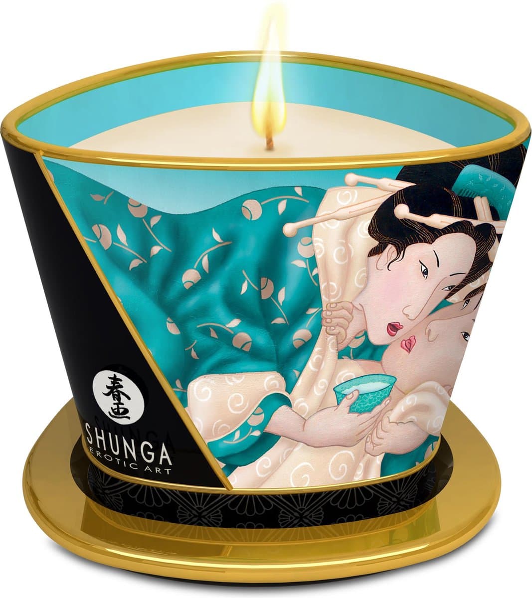 Shunga - Massagekaars Eiland Bloesem 170 ml — afbeelding 1