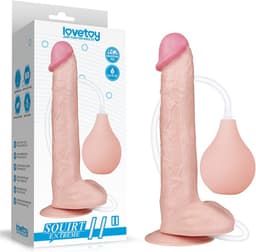 Realistische Spuitende Dildo – 23 cm — thumbnail 1