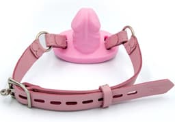Mister b leren penis gag roze — thumbnail 2