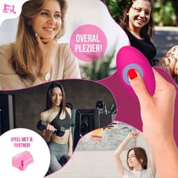Toys Hub® Vibrerend Ei met Afstandsbediening - Incl. EBOOK - Met Opbergzakje - 10 Vibraties – Waterproof - Vibrator - Vibrators voor Vrouwen & Koppels - Sex Toys voor Vrouwen - Couples — thumbnail 8