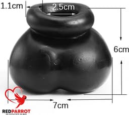 Scrotum kooi - Ballen crusher - Testikel BDSM - Vertraagd klaarkomen — thumbnail 4