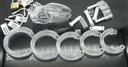 Daily Goods - Mannen kuisheidskooi small - chastity device - peniskooi - plastic — thumbnail 3