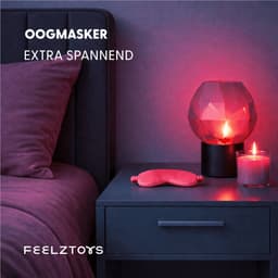 Erotische Geschenkset - Seksspeeltje - Koppels - Erotiek - Masturbator Sleeve - Oogmasker - Vinger Vibrator - Dobbelstenen - Handboeien - Vibrerende Kegelballen - Unisex - Roze - FeelzToys - You & Me — thumbnail 6
