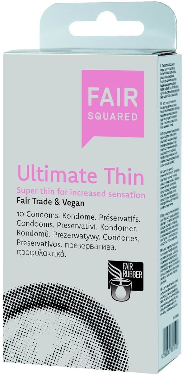 Fair Squared Ultimate Thin 10 condooms — afbeelding 1