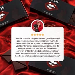 Sense Chocolate - libido verhogend - erotische booster - lustopwekker - libido verhogende chocolade - Sense chocolade - sense chocolate sex - 6 stuks — thumbnail 3