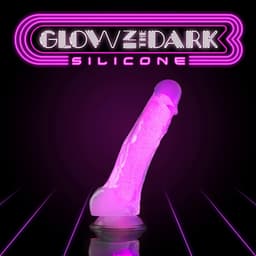 Blush - NEO Elite - Paradise - Glow In The Dark - silicone dual density dildo - roze — thumbnail 3