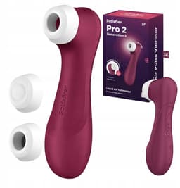 Satisfyer, vibrator, drukgolfvibrator, 'Pro 2 Generation 3', 16,5 cm, vloeibare luchttechnologie, incl. extra opzetstuk, 2 apart regelbare motoren — thumbnail 9