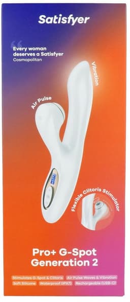 Satisfyer Pro G-Spot Rabbit | clitoriszuiger met 11 intensiteitsniveaus | G-spot-massage met 10 vibratieprogramma's | accutechnologie | waterdicht — thumbnail 22