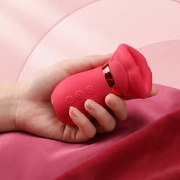 Sensual Desire® LIPS – Likkende Tong Vibrator – Vibrators & Sex Toys voor Vrouwen – 14 Standen met Zuigfunctie – Clitoris Stimulator Realistisch – Stil & Waterdicht — thumbnail 7