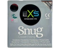 EXS Snug Fit 3 condooms
