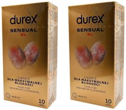 Durex Condooms - Sensual XL (=Nude XL) - 20 Stuks (2x 10 Stuks) - Huid op Huid Gevoel - Discreet Verzonden — thumbnail 2