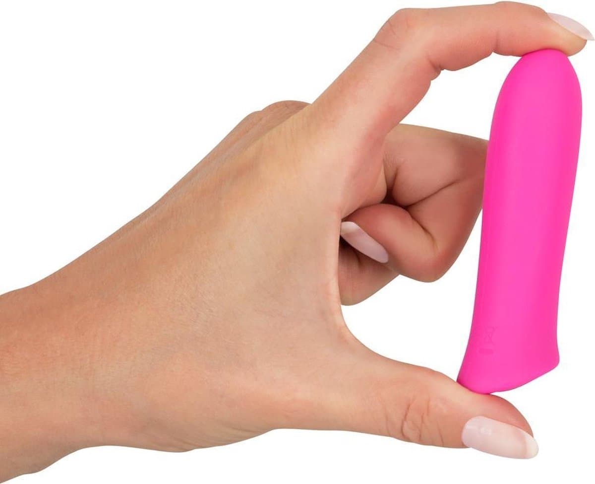 Sweet Smile – Krachtige Mini Bullet Vibrator Ideale Reisgenoot en Fluister Stil – 8.5 cm – Roze — afbeelding 1