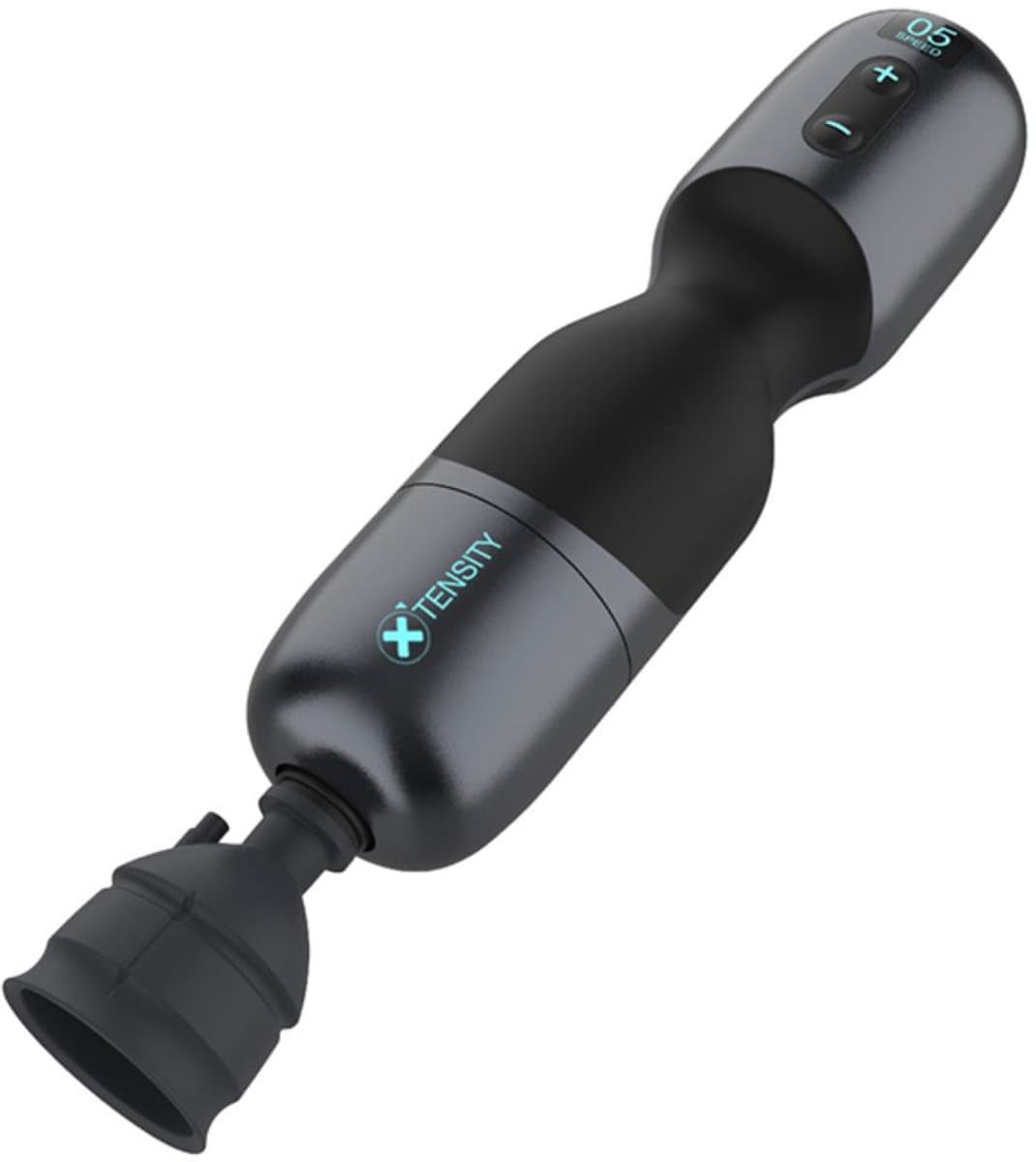 Xtensity 1 – Automatische Masturbator – Langduriger Vacuüm orgasme - 7 snelheden tot ultieme sensatie - Push-pull krachten - Oplaadbaar – Diepere stimulatie – sex toys voor mannen – masturbators voor man – sex speeltjes – seksspeeltjes – Zwart — afbeelding 1