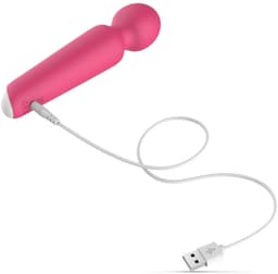 EasyToys Wand Play – Roze Wand Vibrator – Vibrators voor Vrouwen – Sex Toys voor Vrouwen – Clitoris & G-Spot Stimulator – Krachtige Massager – Seksspeeltje voor Vrouwen – Oplaadbaar via USB – Waterdicht – Discreet Luxe Seks Toy — thumbnail 2